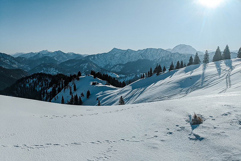 Aufstieg zur Tegernseer Hütte