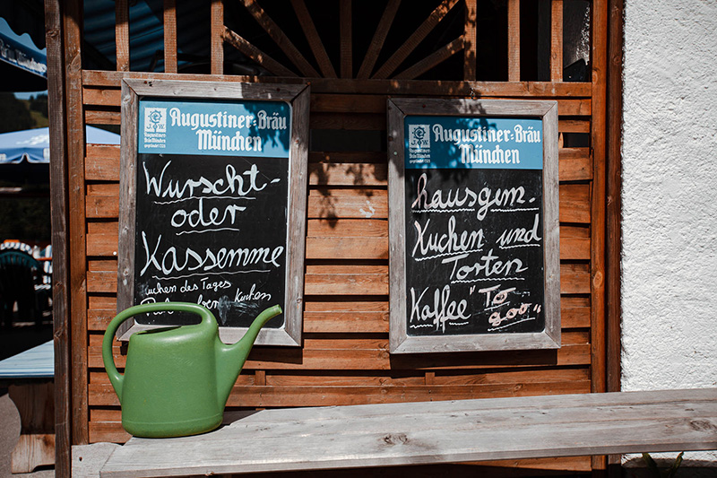 Rotwandhaus Aufstieg