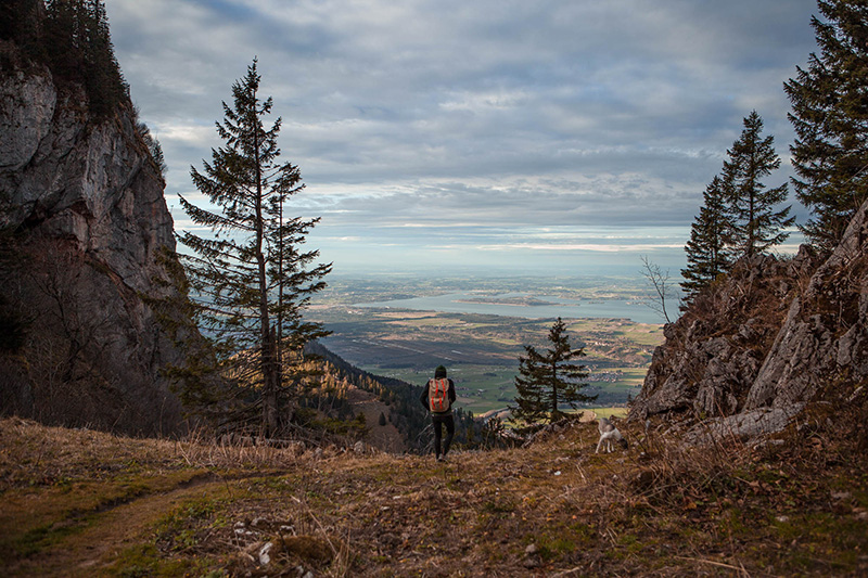 Abstieg vom Hochgern