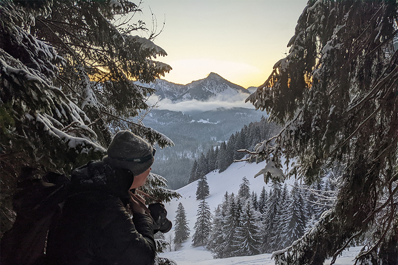 Abstieg zur Daffnerwandalm